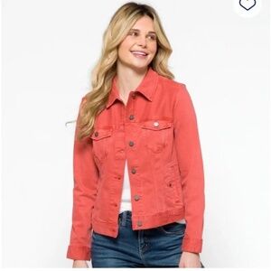 Liverpool Pink Denim Jacket